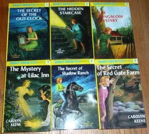 Die Nancy Drew Kriminalgeschichten von Carolyn Keene - Bücher 1-6 HC sehr gut - Bild 1 von 4