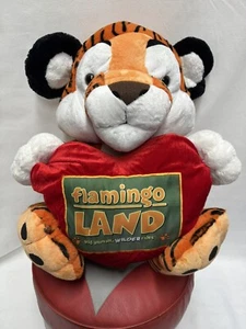 Large 18” Flamingo Land Posh Paws Tiger Plush Soft Toy Rare Animal Teddy - Picture 1 of 7