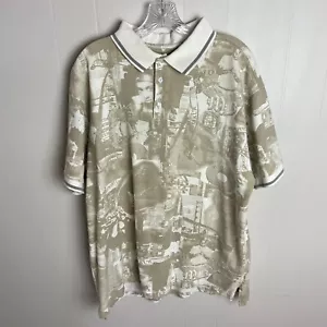 Makaveli Branded Tupak Shakur Collared Polo Shirt XL Rare - Picture 1 of 8