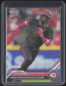 2023 Topps Now #485 Elly De La Cruz Call-Up RC - Picture 1 of 2