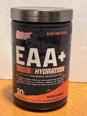 Nutrex Research EAA+ Hidratación 30 Porciones Naranja Sangre Exp 01/27 Foto 1 de 4