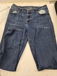 Jeans M By Maurices donna taglia 18W regular vita alta curvy dritto blu jeans - Foto 1 di 4