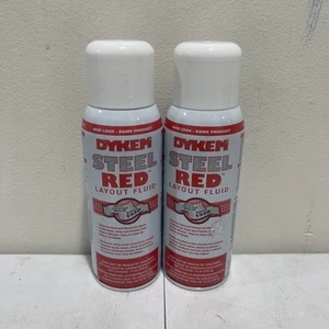 DYKEM 80096 Layout Fluid,Red,16 oz.,Bottle 2 Pack - Picture 1 of 2