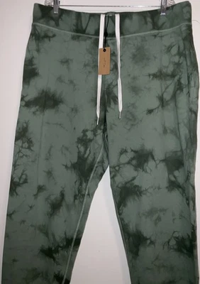RAG & BONE 100% ORGANIC COTTON CAMO GREEN JOGGER PANTS DRAWSTRING MENS XL NWT - Image 1 of 4