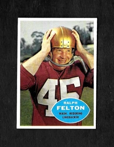 Ralph Feelon 1960 Topps #129 - Borderline como nuevo - 3,99 costo máximo de envío - Imagen 1 de 1
