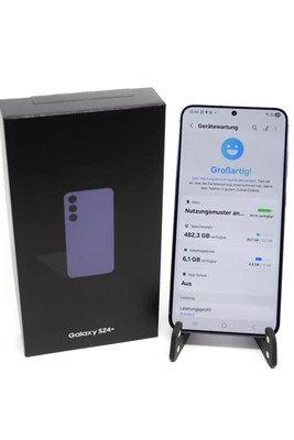 Samsung Galaxy S24+  Plus 5G (SM-S926B/DS  UD)  512GB - Cobalt Violet (Dual SIM) - Bild 1 von 4