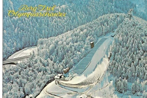 Bergisel Ski Jump Innsbruck Austria Postcard VF UNU - Picture 1 of 2