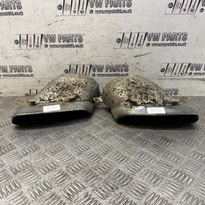 AUDI A6 C7 SALOON 2.0TDI CNH EXHAUST TIPS DRIVER AND PASSENGER PAIR 2011-2015 - Image 1 of 4