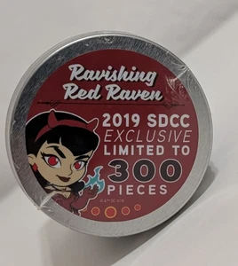SDCC 2019 Exclusive Cryptozoic Ravishing Red Raven Little Bombshells Sealed (A2) - Picture 1 of 2