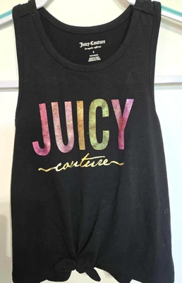 Regata Juicy Couture tamanho 5 meninas laço inferior nova com etiquetas A900 - Imagem 1 de 4
