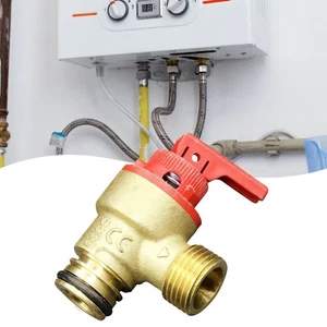 Gas Boiler Accessories Pressure Relief Valve Enhanced Performance Long-Lasting - Picture 1 of 9