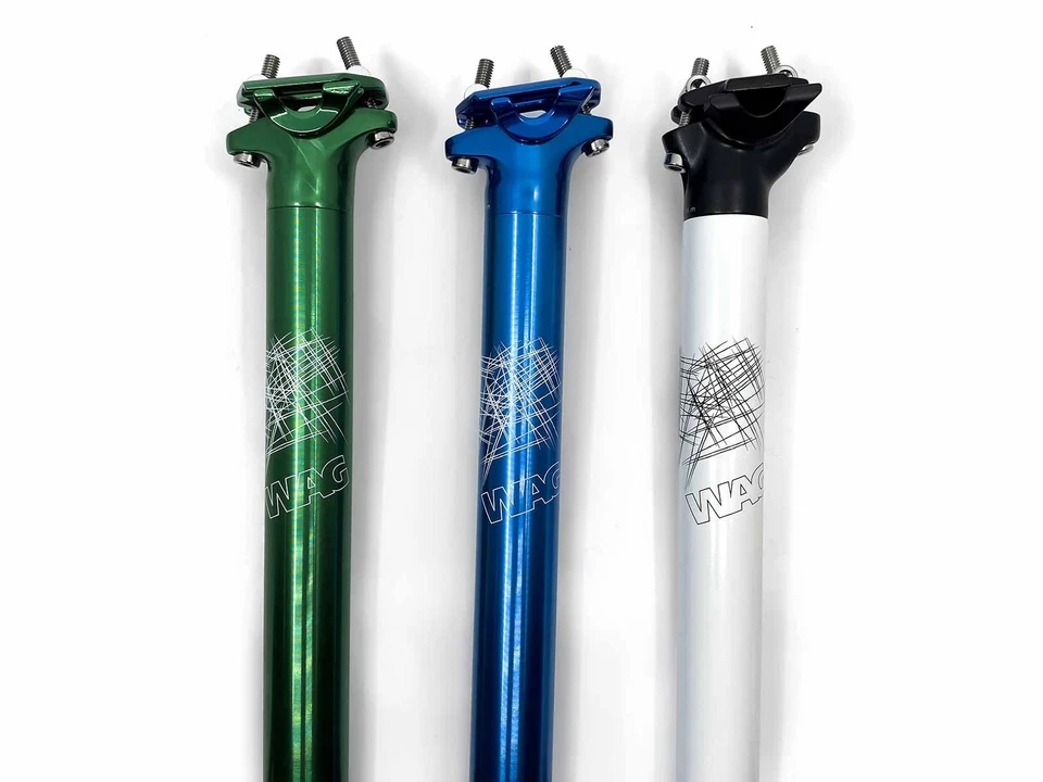 Fahrrad Sattelstütze WAG Aluminium Patent Ø 31,6 mm x 350 mm - Bild 1 von 1