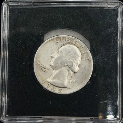 1945 United States Quarters 90% Silver With Case - Image 1 of 4