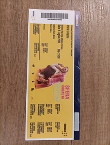BIGLIETTO Sfera Ebbasta Concerto Verona 2018 Nuovo ORIGINALE - Foto 1 di 2