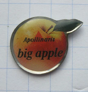 APOLLINARIS / BIG APPLE .............................Getränke-Pin (101d) - Bild 1 von 1