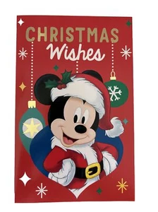 Merry Christmas Card Licenses Disney - Mickey Mouse Christmas - Picture 1 of 3