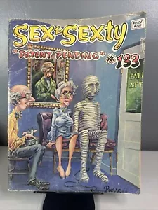 SEX TO SEXTY #133 Erotik Humor Comic Buch Cartoon Magazin Pierre Davis - Bild 1 von 8
