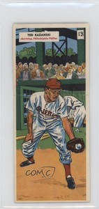 1955 Topps Double Headers Gordon Jones Ted Kazanski #5-6 Rookie RC