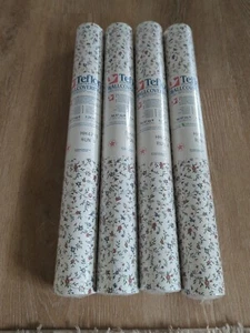 Imperial Wallcoverings 4 Vinyl Prepasted Wallpaper Double Rolls Floral Flowers - Picture 1 of 5