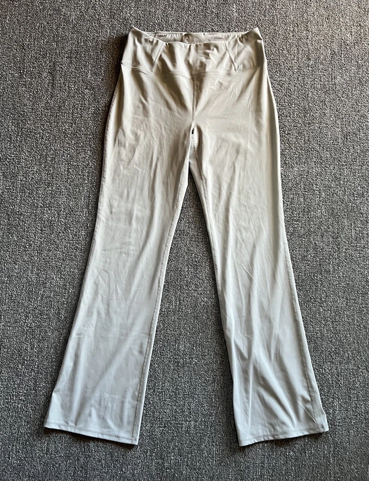 Pantalones de yoga grises para mujer Laundry by Shelli Segal ropa deportiva salón talla grande Foto 1 de 4