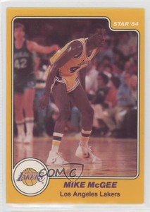 1983-84 Star Mike McGee #19 Rookie RC