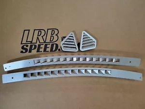LRB Speed FC Defroster Vents and Corner Dash Vents Set 86-91 Mazda RX7 RX-7 FC3S - Picture 1 of 11