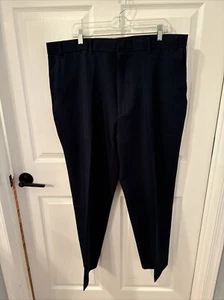 Vintage Levi's Mens Action Slacks Trouser Pants Size 42x30 Navy Blue - Picture 1 of 7