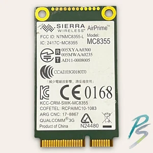 Sierra Wireless AirPrime MC8355 Gobi 3000 HSPA QUALCOMM 3G Mobile Data Card - Picture 1 of 3