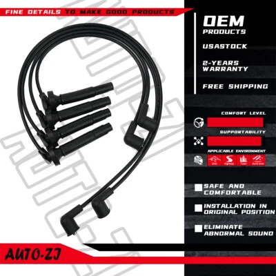 4X Spark Plug Wire Set for Subaru Impreza Forester Legacy Outback 2.5L 671-4305 Foto 1 de 4