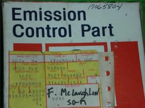 AC DELCO NOS GM EGR VALVE 17065804 17057038 EXHAUST GAS RECIRCULATION VALVE - Picture 1 of 1