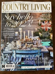 Country Living Magazine January 2023 British Edition - Picture 1 of 2