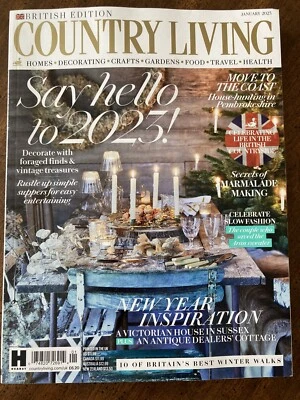 Country Living Magazine January 2023 British Edition - Image 1 of 2