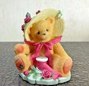 "Peluches Enesco Cherished 1997 ""Janet, ""Eres dulce como una rosa" - Imagen 1 de 6