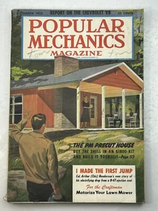 Popular Mechanics Magazine- Mar 1955 - Col. Arthur Henderson's Ejection - Picture 1 of 3