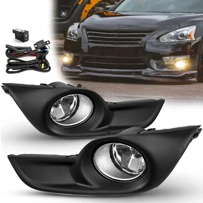 Luces antiniebla faros parachoques + kit de interruptor y cableado-L+R para Nissan Altima 2013-2015 Foto 1 de 4