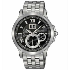 Seiko Premier Kinetic Perpetual Calendar Watch SNP053P1