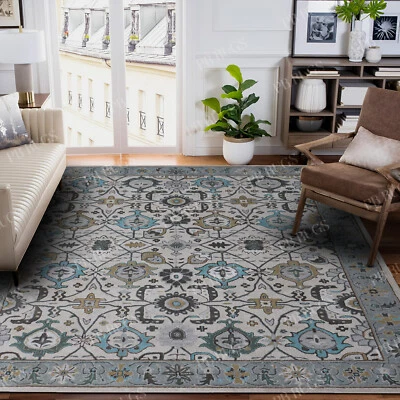 Alfombra de lana hecha a mano Catherine Tradición cuenta con un no desprendimiento Foto 1 de 4