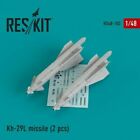 1/48 ResKit RS48-0102 Kh-29L AS-14A missile for Su,MiG-27,Yak-130,Mirage F1 2pcs