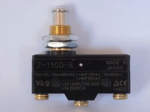 Omron Z-15GQ-B Limit Switch (New) - Imagen 1 de 3