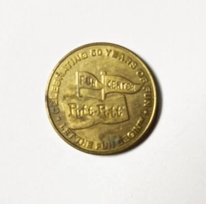 Putt-Putt Fun Center, The Fun Begin, 50 Year Anniversary Arcade Game Token 22mm - Picture 1 of 2