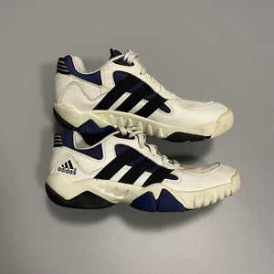 1995 Vintage Adidas Sneakers 3 Stripes Torsion System Y2K - Picture 1 of 9