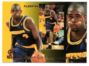 Chris Webber 1994-95 Fleer Ganadores del Premio de la NBA #4 (ex-mt) Golden State Warriors - Imagen 1 de 2