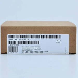 1PCS New Siemens PLC Module 6ES7321-1BL00-0AA0 6ES7 321-1BL00-0AA0 - Picture 1 of 1