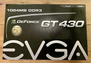 nvidia GeForce GT430 EVGA 1024MB DDR3 1G P3-1433-KR - Picture 1 of 8