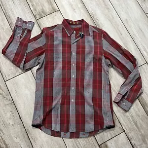 Robert Graham Jeans Men’s Size Medium Plaid Button Shirt Long Sleeve - Picture 1 of 10