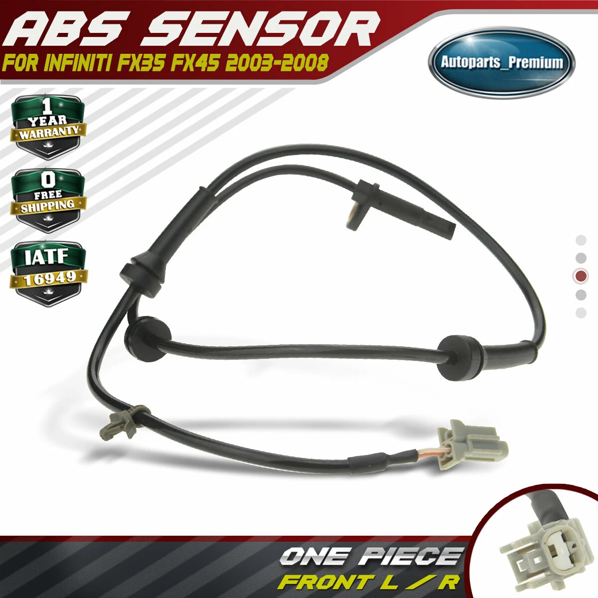 Sensor De Velocidad ABS Para Infiniti FX35 2003-2008