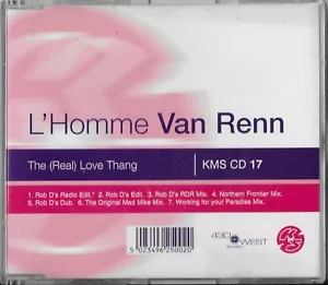 L'Homme Van Renn The Real Love Thang CD Brand NEW Unplayed 1995 House LHomme - Bild 1 von 3