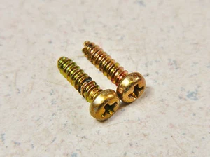 97-01 HONDA PRELUDE GAUGE LIGHT ADJ CRUISE CONTROL & SUNROOF SWITCH MOUNT SCREWS - Picture 1 of 3