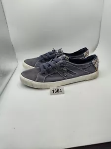 Blowfish Malibu Fruit Women's Blue Tuna Smoked 16oz Canvas Sneaker Sz 10 #1804 - Picture 1 of 6