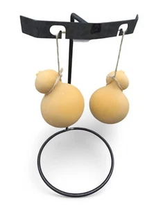 Supporto per Caciocavallo Fuso in Ferro Alto 55 cm Diametro 33 cm per Barbecue - Foto 1 di 12